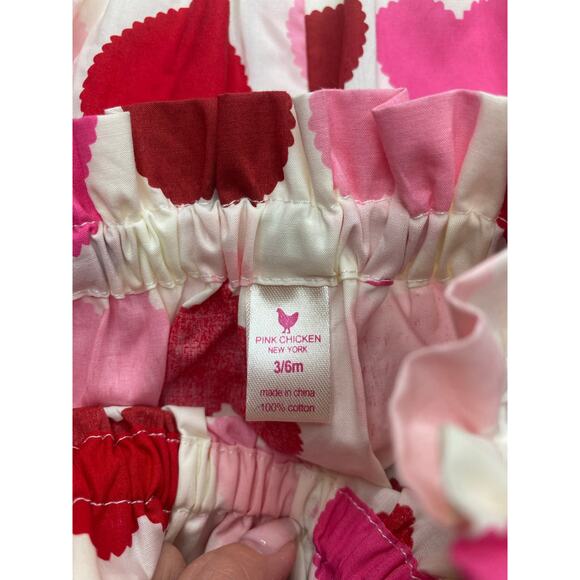 Pink Chicken New York Heart and Bows 2 Piece Outfit Size 3-6 Months - Picture 5 of 5